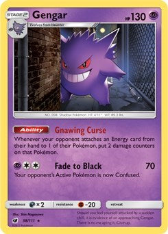Gengar 38/111 (Prerelease Kit Exclusive) [Deck Exclusives]