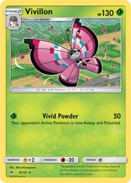Vivillon [SM - Forbidden Light]