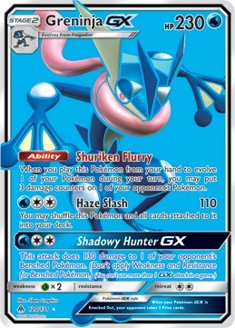Greninja GX (Full Art) [SM - Forbidden Light]