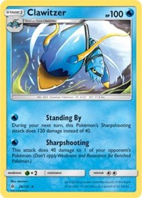 Clawitzer [SM - Forbidden Light]