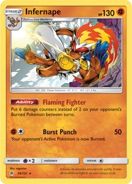 Infernape [SM - Forbidden Light]