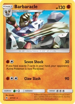 Barbaracle [SM - Forbidden Light]