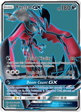 Yveltal GX (Full Art) [SM - Forbidden Light]