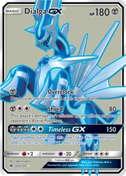 Dialga GX (Full Art) [SM - Forbidden Light]