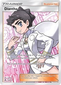 Diantha (Full Art) [SM - Forbidden Light]