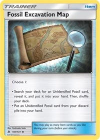 Fossil Excavation Map [SM - Forbidden Light]