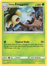 Alolan Exeggutor - 2/131 (SM Forbidden Light) [Deck Exclusives]