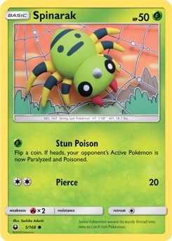 Spinarak [SM - Celestial Storm]
