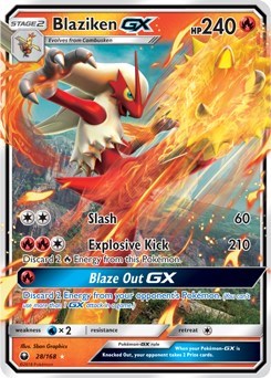 Blaziken GX [SM - Celestial Storm]