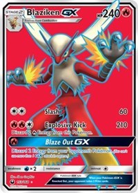 Blaziken GX (Full Art) [SM - Celestial Storm]