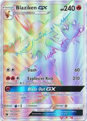 Blaziken GX (Secret) [SM - Celestial Storm]