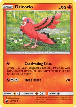 Oricorio (30) [SM - Celestial Storm]