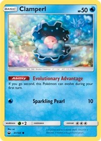 Clamperl [SM - Celestial Storm]