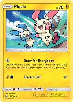 Plusle [SM - Celestial Storm]