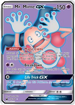 Mr. Mime GX (Full Art) [SM - Celestial Storm]