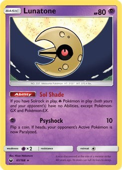 Lunatone [SM - Celestial Storm]
