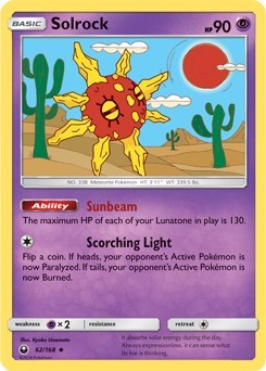 Solrock [SM - Celestial Storm]