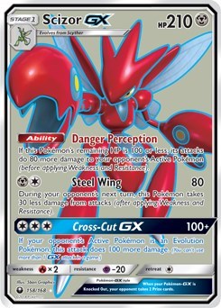 Scizor GX (Full Art) [SM - Celestial Storm]