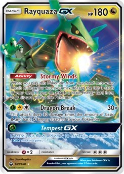 Rayquaza GX [SM - Celestial Storm]