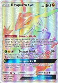 Rayquaza GX (Secret) [SM - Celestial Storm]
