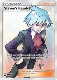 Steven's Resolve (Full Art) [SM - Celestial Storm]