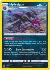 Hydreigon - 62/111 (Cracked Ice Holo) [Deck Exclusives]
