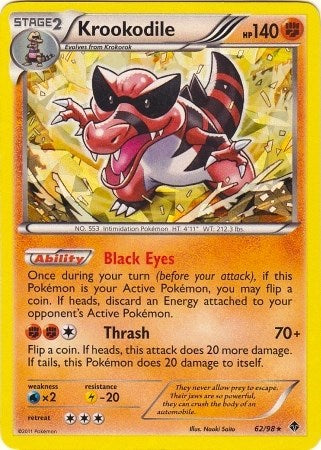 Krookodile (BW Emerging Powers) [Deck Exclusives]