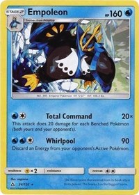 Empoleon - 34/156 (Cracked Ice Holo) [Deck Exclusives]