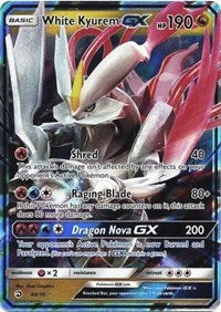 White Kyurem GX [Dragon Majesty]