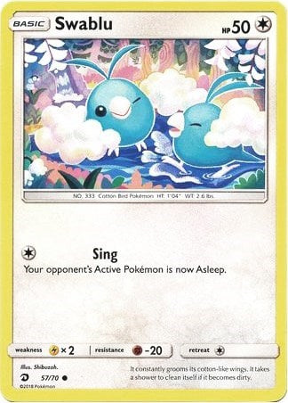 Swablu (57) [Dragon Majesty]