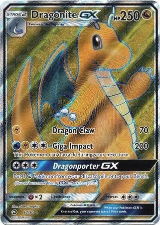 Dragonite GX (Full Art) [Dragon Majesty]