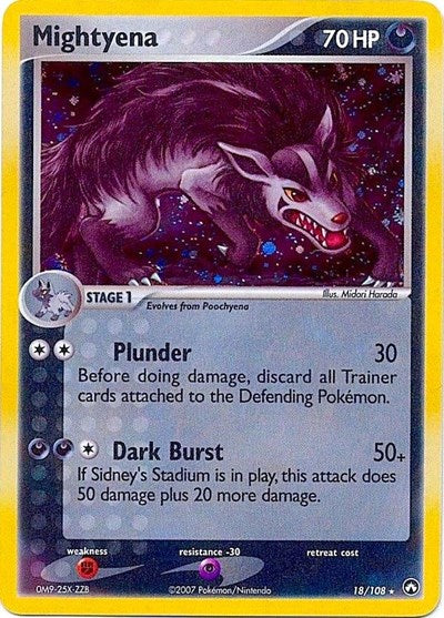 Mightyena - 18/108 [Deck Exclusives]