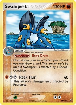 Swampert (EX Crystal Guardians) [Deck Exclusives]