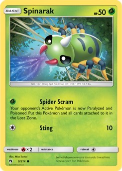 Spinarak [SM - Lost Thunder]