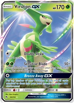 Virizion GX [SM - Lost Thunder]