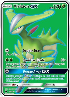 Virizion GX (Full Art) [SM - Lost Thunder]