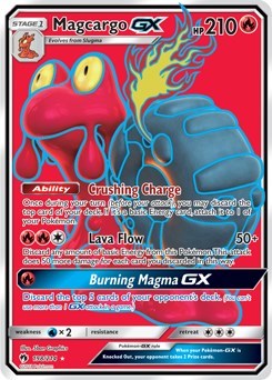 Magcargo GX (Full Art) [SM - Lost Thunder]