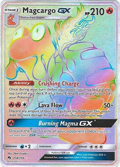 Magcargo GX (Secret) [SM - Lost Thunder]