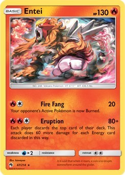 Entei [SM - Lost Thunder]