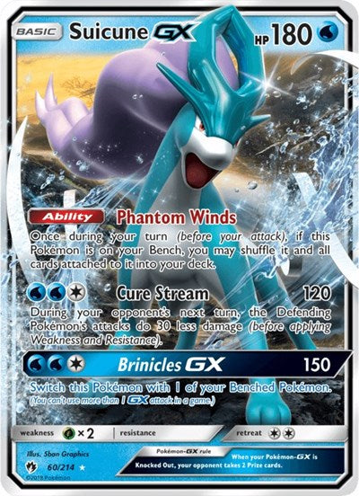 Suicune GX [SM - Lost Thunder]