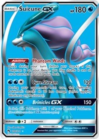 Suicune GX (Full Art) [SM - Lost Thunder]