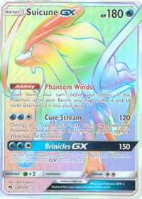 Suicune GX (Secret) [SM - Lost Thunder]