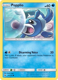 Popplio (64) [SM - Lost Thunder]