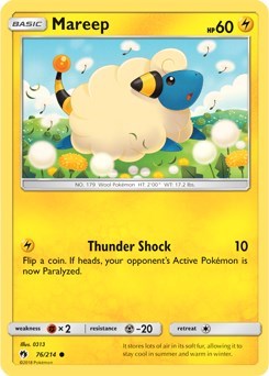 Mareep (76) [SM - Lost Thunder]