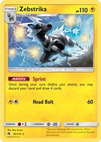 Zebstrika [SM - Lost Thunder]