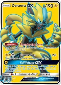 Zeraora GX (Full Art) [SM - Lost Thunder]