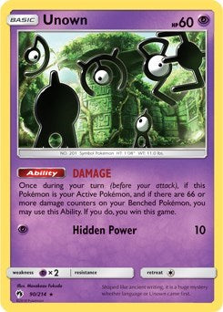 Unown (90) [SM - Lost Thunder]