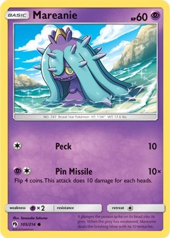 Mareanie (105) [SM - Lost Thunder]