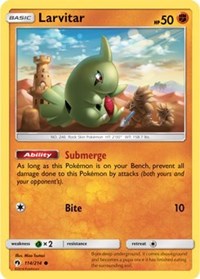 Larvitar (114) [SM - Lost Thunder]