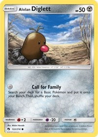 Alolan Diglett [SM - Lost Thunder]